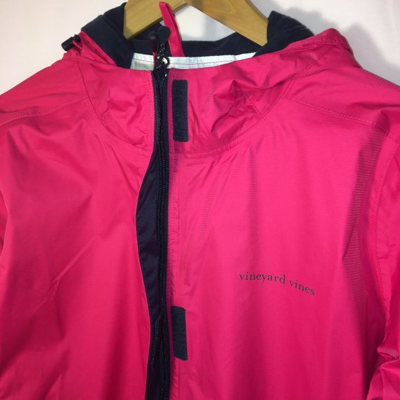 Vineyard Vines Hot Pink Stow-and-Go Jacket - Picture 3 of 5
